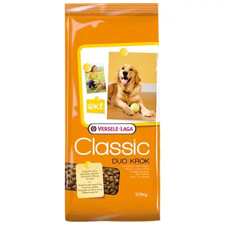 Versele-Laga Classic Dog Duo Krok ВЕРСЕЛЕ-ЛАГА КЛАСІК ДУО КРОК сухий преміум корм для собак , 20 кг
