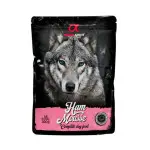 Вологий корм Alpha Spirit Ham Mousse для собак, мусс з шинкою 300 г