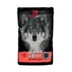 Вологий корм Alpha Spirit Salmon Mousse для собак, мусс з лососем 85 г