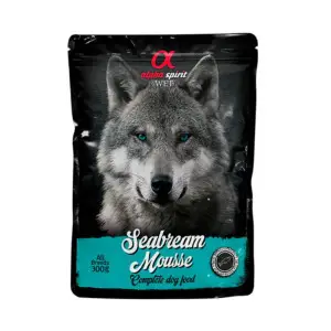 Вологий корм Alpha Spirit Sea Bream Mousse для собак, мусс з дорадо 300 г