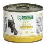 Вологий корм для дорослих собак малих порід з телятиною та качкою Nature's Protection Adult small breed Veal & Duck 200г