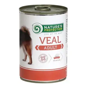Вологий корм для дорослих собак всіх порід з телятиною Nature's Protection Adult Veal 800г