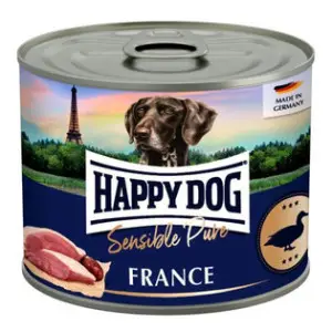 Вологий корм для собак Happy Dog Sens Pure Ente, з качкою, 200 г