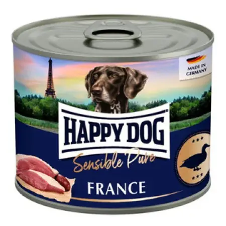 Вологий корм для собак Happy Dog Sens Pure Ente, з качкою, 200 г