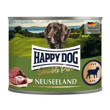 Вологий корм для собак Happy Dog Sens Pure Lamm, з ягнятком, 200 г