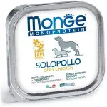Влажный корм для собак Monge Dog Solo с курицей, 150 г