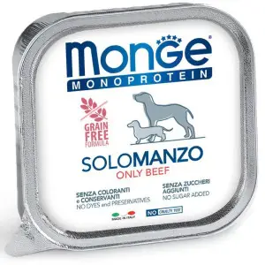 Вологий корм для собак Monge Dog Solo з яловичиною, 150 г