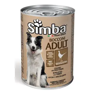 Вологий корм для собак Monge Simba Dog Wet з дичиною 415 г