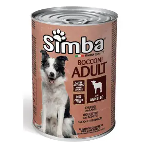 Вологий корм для собак Monge Simba Dog Wet з ягням 415 г
