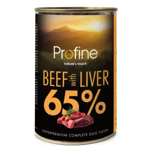 Вологий корм для собак Profine Beef and Liver, з яловичиною і яловичою печінкою, 400 г