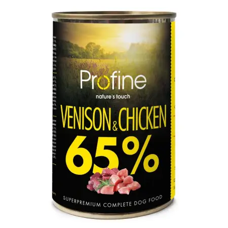 Вологий корм для собак Profine Venison and Chicken, з олениною і куркою, 400 г