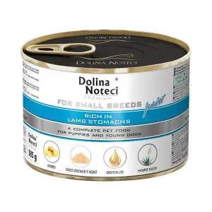 Вологий корм Dolina Noteci Premium для цуценят,юніорів собак маленьких порід з рубцем ягнятини, 185 гр