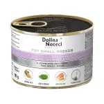 Вологий корм Dolina Noteci Premium для собак маленьких порід з кроликом,квасолею та корич,рисом,185 гр