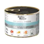 Вологий корм Dolina Noteci Premium для собак маленьких порід з телятиною,помідорами та локшиною,185 гр