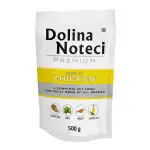 Вологий корм Dolina Noteci Premium для собак з куркою, 500 гр