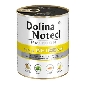 Вологий корм Dolina Noteci Premium для собак з куркою, 800 гр