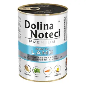 Влажный корм Dolina Noteci Premium для собак с ягнятиной, 400 гр