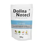 Вологий корм Dolina Noteci Premium для собак з ягнятиною, 500 гр