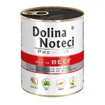 Вологий корм Dolina Noteci Premium для собак з яловичиною, 800 гр