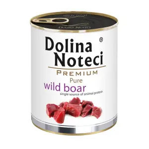 Вологий корм Dolina Noteci Premium Pure для собак алергіків з кабаном, 800 гр