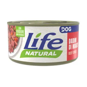 Вологий корм LifeDog Beef With Vegetables для дорослих собак, філе яловичини та овочі, 90 г