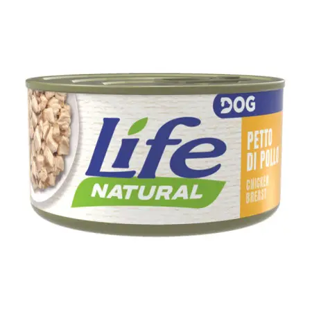 Вологий корм LifeDog Chicken Fillets для собак від 6 місяців, з курячим філе, 90 г