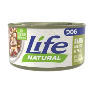 Вологий корм LifeDog Duck And Chicken для собак від 6 місяців, качка з курятиною та овочами, 90 г
