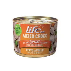 Вологий корм LifeDog Mixer Crocc Chicken breast для дорослих собак з курячої грудки 150 г