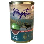 Вологий корм Mystic паштет з куркою та печінкою для цуценят 400г