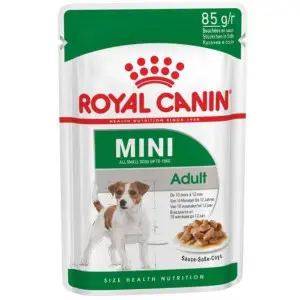 Вологий корм Royal Canin Mini Adult для дорослих собак дрібних порід, 85 г