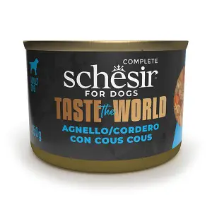 Вологий корм Schesir Taste the World Lamb With Cous Cous Ягня з Кускусом в бульйоні для собак 150г