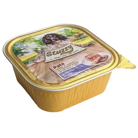 Вологий корм Stuzzy Dog Duck для собак, качка паштет, 300г