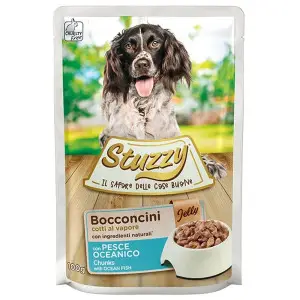Вологий корм Stuzzy Dog Ocean Fish для собак, океанічна риба в желе, пауч 100г