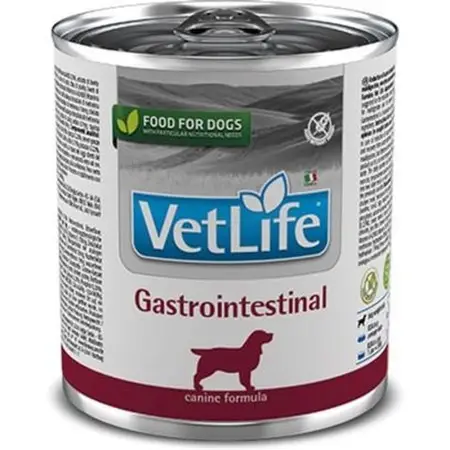 Вологий лікувальний корм для собак Farmina Vet Life Gastrointestinal дієт. харчування, при захворюванні ШКТ, 300 г