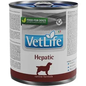 Вологий лікувальний корм Farmina Vet Life Hepatic для собак дієтичне харчування, при хронічній печінковій недостатності 300 г