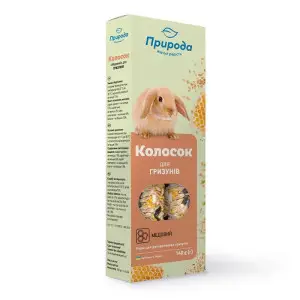 Колосок для гризунів Природа Медовий, 140 г (PR740050)