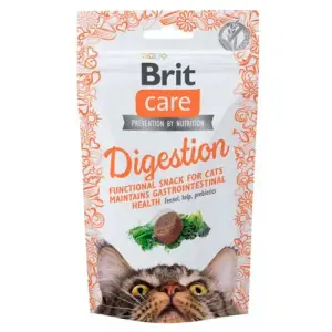 Функціональні ласощі для котів Brit Care Cat Snack Digestion з тунцем, 50 г