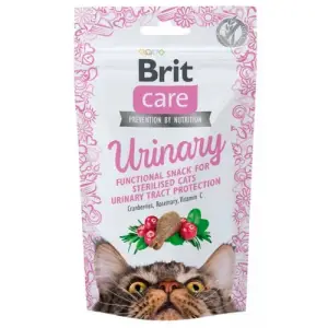 Функціональні ласощі для котів Brit Care Cat Snack Urinary з індичкою, 50 г