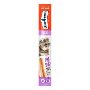 Ласощі Club 4 Paws для котів Індичка та Ягня, 5г.