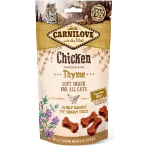 Ласощі Carnilove Cat Semi Moist Snack для котів, курка та тимьян, 50 г