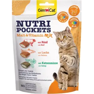 Ласощі для котів GimCat Nutri Pockets Мультивітамін мікс 150 г 