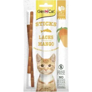 Ласощі для котів GimCat Superfood Duo Лосось і манго 3 шт (4002064420554)