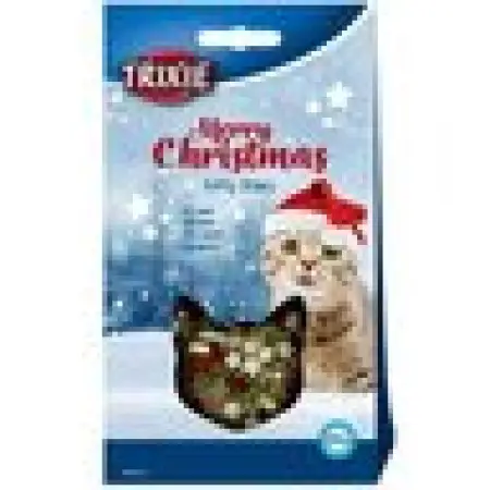 Лакомство для кошек Trixie Christmas Kitty Stars с ягненком 140г