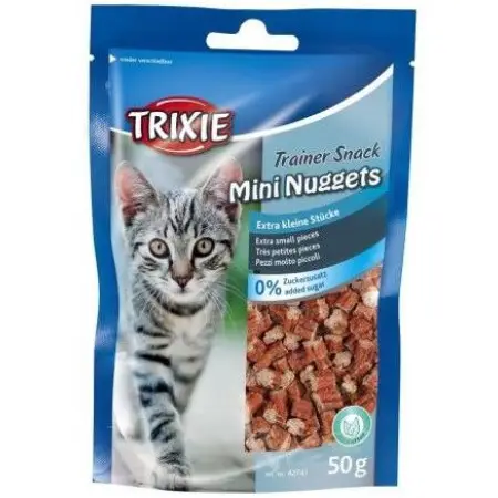 Ласощі Trixie Premio Trainer Snack Mini Fish Nuggets для котів з тунцем та куркою 50 г