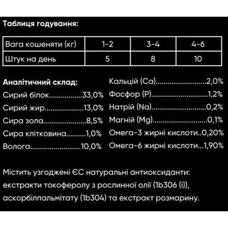 Хрусткі ласощі Savory для здорового росту кошенят, індичка з журавлиною, 50 г