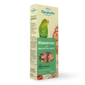 Колосок для хвилястих папуг Природа Овочевий, 140 г (PR740023)