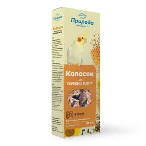 Колосок для папуг Природа Медовий, 140 г (PR740049)
