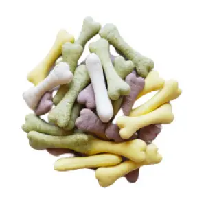 AnimAll 81934 Crunch Dog печиво Кістка Mix, розмір М, 3 кг