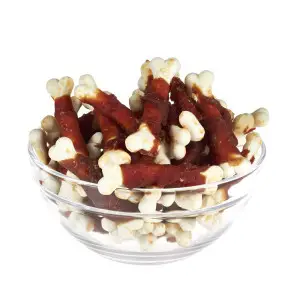 AnimAll Snack мясо утки на кальциевой кости для собак 500 г, 99548