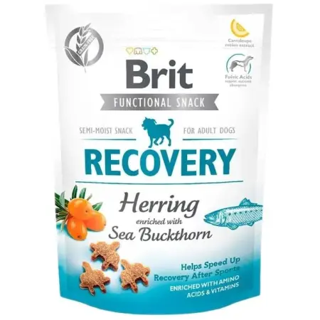 Функціональні ласощі для собак Brit Care Functional Snack Recovery Herring з оселедцем, 150 г
